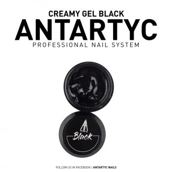Creamy Gel Farbe Schwarz - 8ml
