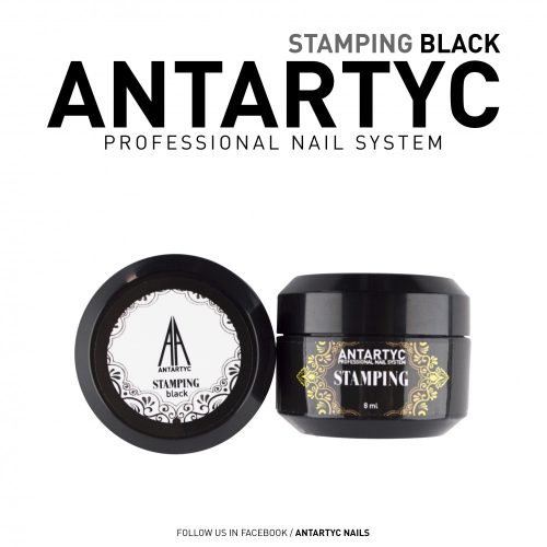 Stamping Gel Schwarz - 8ml